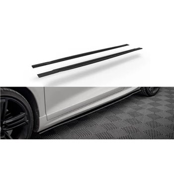 Maxton - Street Pro Rajouts Des Bas De Caisse Volkswagen Scirocco R Mk3 Noir-Rouge