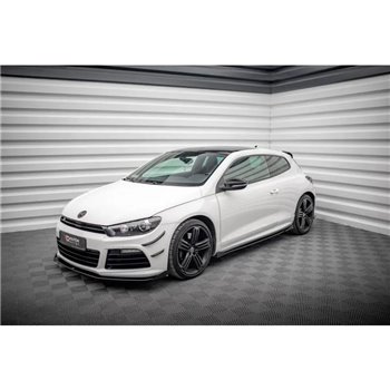 Maxton - Street Pro Rajouts Des Bas De Caisse Volkswagen Scirocco R Mk3 Noir + Rabats Brillant 