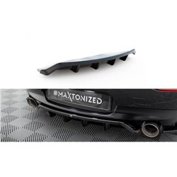 Maxton - Arriere Splitter (avec une barre verticale) BMW Z4 M-Pack E89 Facelift