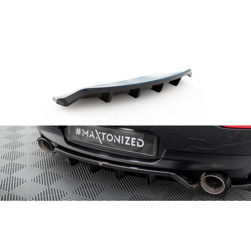 Maxton - Arriere Splitter (avec une barre verticale) BMW Z4 M-Pack E89 Facelift