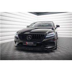 Maxton - Lame Du Pare-Chocs Avant Mercedes-Benz CLS C218 Facelift 