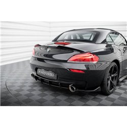 Maxton - Street Pro Central Diffuseur Arriere BMW Z4 M-Pack E89 Facelift Noir-Rouge