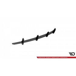 Maxton - Street Pro Central Diffuseur Arriere BMW Z4 M-Pack E89 Facelift Noir-Rouge