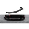 Maxton - Street Pro Lame Du Pare-Chocs Avant Audi A7 RS7 Look C7 Noir-Rouge + Rabats Brillant