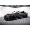 Maxton - Street Pro Lame Du Pare-Chocs Avant Audi A7 RS7 Look C7 Noir-Rouge + Rabats Brillant