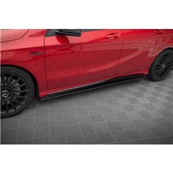 Maxton - Street Pro Rajouts Des Bas De Caisse Mercedes-Benz A 45 AMG W176 Facelift Noir