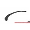 Maxton - Street Pro Lame Du Pare-Chocs Avant Mercedes-Benz A 45 AMG Aero W176 Facelift Noir-Rouge + Rabats Brillant
