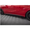 Maxton - Street Pro Rajouts Des Bas De Caisse Mercedes-Benz A 45 AMG W176 Facelift Noir + Rabats Brillant 