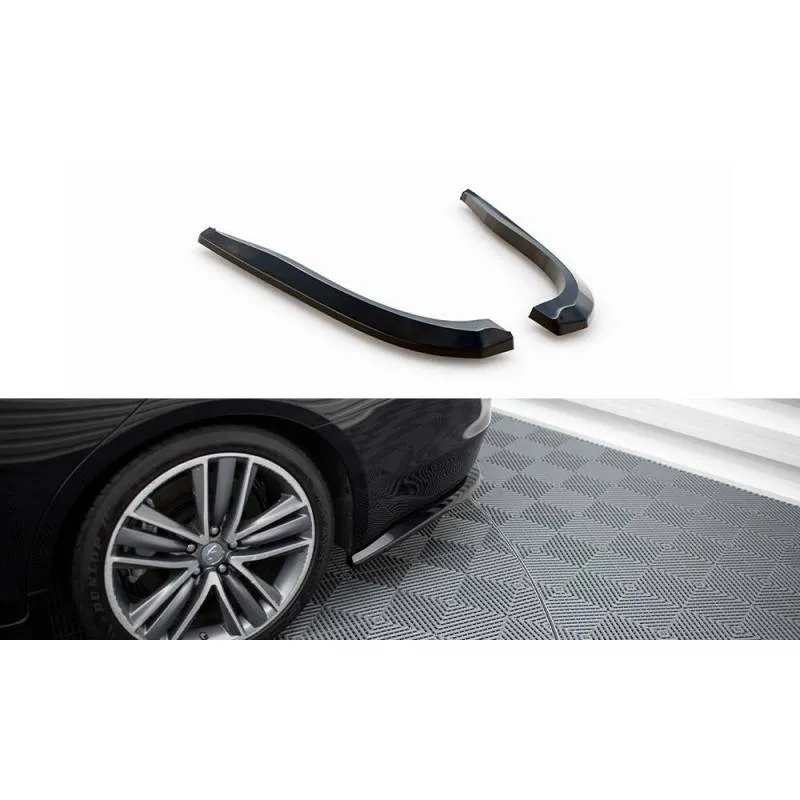 Maxton - Lames De Pare-Chocs Arrière Latérales V.2 Infiniti Q50 S Mk1