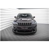Maxton - Lame Du Pare-Chocs Avant Jeep Grand Cherokee SRT WK2 Facelift 