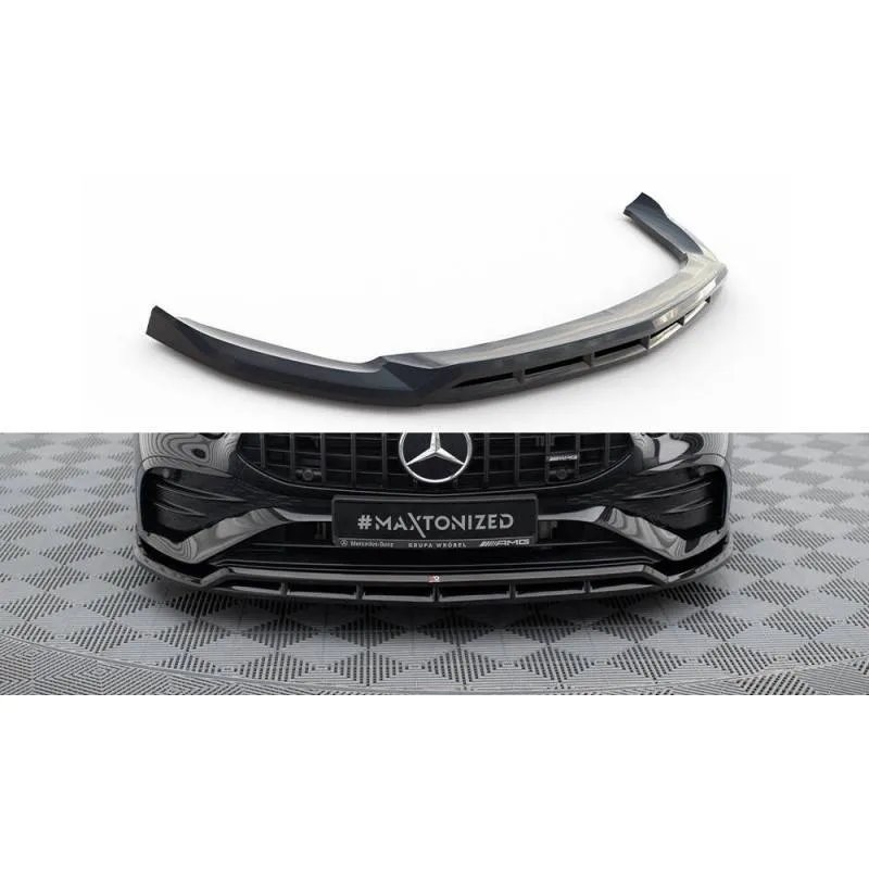 Maxton - Lame Du Pare-Chocs Avant Mercedes-AMG A35 / A AMG-Line W177 Facelift