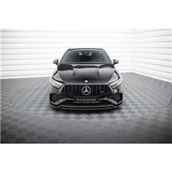 Maxton - Lame Du Pare-Chocs Avant Mercedes-AMG A35 / A AMG-Line W177 Facelift 