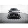 Maxton - Street Pro Lame Du Pare-Chocs Avant Mercedes-AMG A35 W177 Facelift Noir + Rabats Brillant 