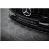 Maxton - Street Pro Lame Du Pare-Chocs Avant Mercedes-AMG A35 W177 Facelift Noir-Rouge