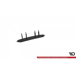 Maxton - Street Pro Central Diffuseur Arriere Mercedes-AMG A35 Hatchback W177 Rouge