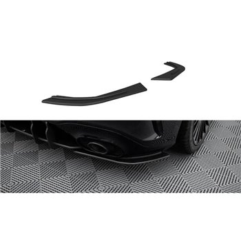 Maxton - Street Pro Lame Du Pare Chocs Arriere Mercedes-AMG A35 Hatchback W177 Noir