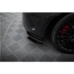 Maxton - Street Pro Lame Du Pare Chocs Arriere Mercedes-AMG A35 Hatchback W177 Noir + Rabats Brillant 