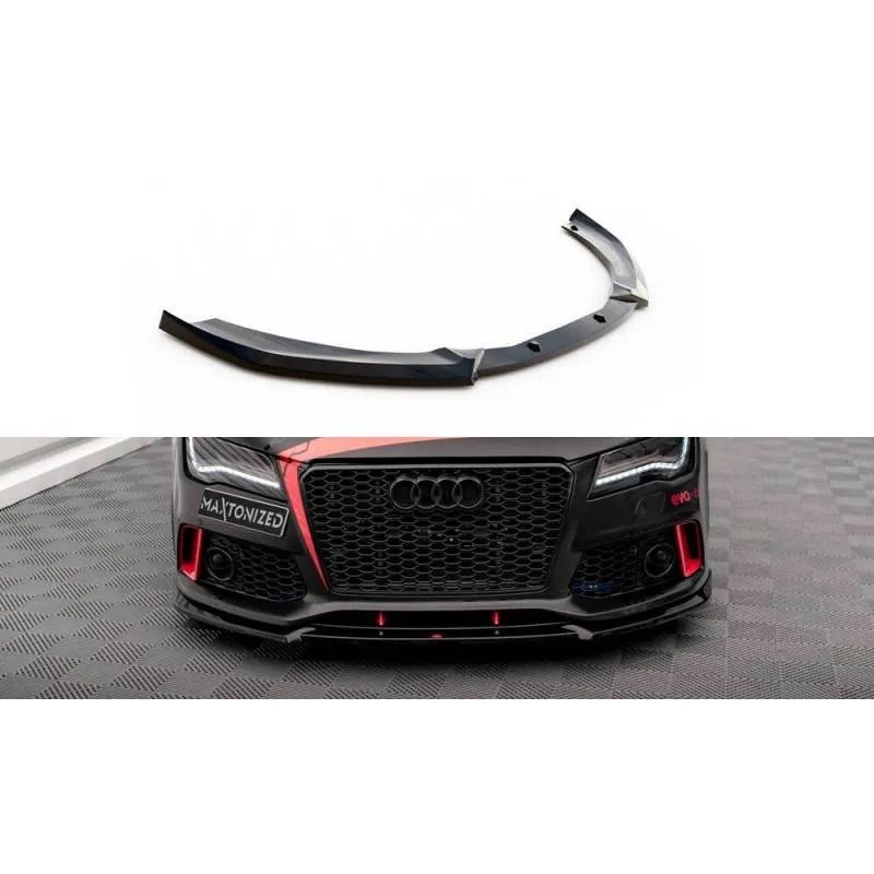 Maxton - Lame Du Pare-Chocs Avant Audi A7 RS7 Look C7