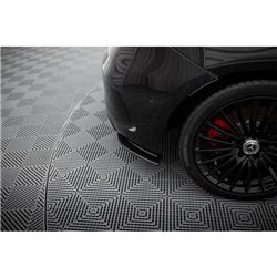 Maxton - Street Pro Lame Du Pare Chocs Arriere Mercedes-AMG A35 Hatchback W177 Noir-Rouge