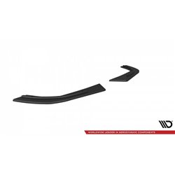 Maxton - Street Pro Lame Du Pare Chocs Arriere Mercedes-AMG A35 Hatchback W177 Noir-Rouge