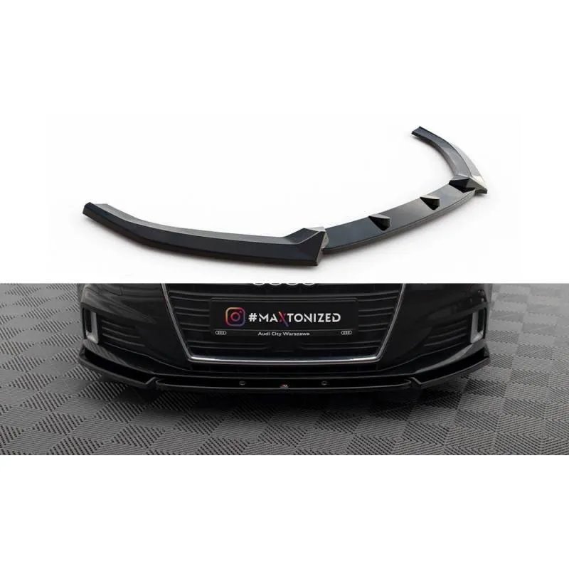Maxton - Lame Du Pare-Chocs Avant V.1 Audi A3 Sportback 8V Facelift