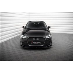 Maxton - Lame Du Pare-Chocs Avant V.1 Audi A3 Sportback 8V Facelift 