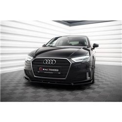Maxton - Lame Du Pare-Chocs Avant V.1 Audi A3 Sportback 8V Facelift 