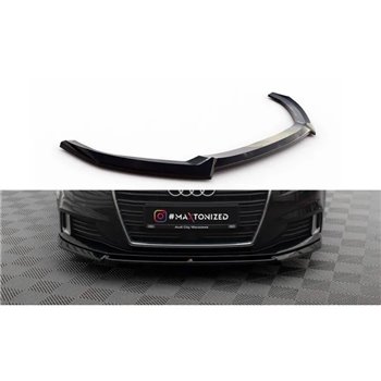 Maxton - Lame Du Pare-Chocs Avant V.2 Audi A3 Sportback 8V Facelift