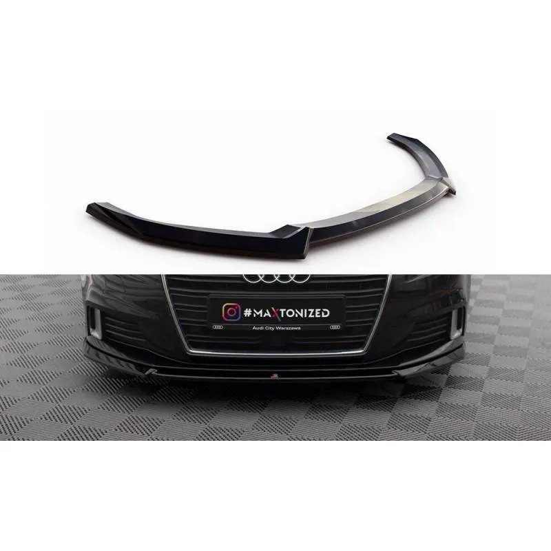 Maxton - Lame Du Pare-Chocs Avant V.2 Audi A3 Sportback 8V Facelift