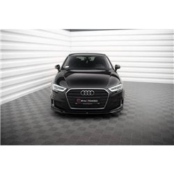 Maxton - Lame Du Pare-Chocs Avant V.2 Audi A3 Sportback 8V Facelift 