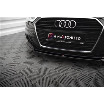 Maxton - Lame Du Pare-Chocs Avant V.2 Audi A3 Sportback 8V Facelift 