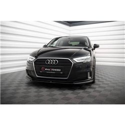 Maxton - Lame Du Pare-Chocs Avant V.2 Audi A3 Sportback 8V Facelift 