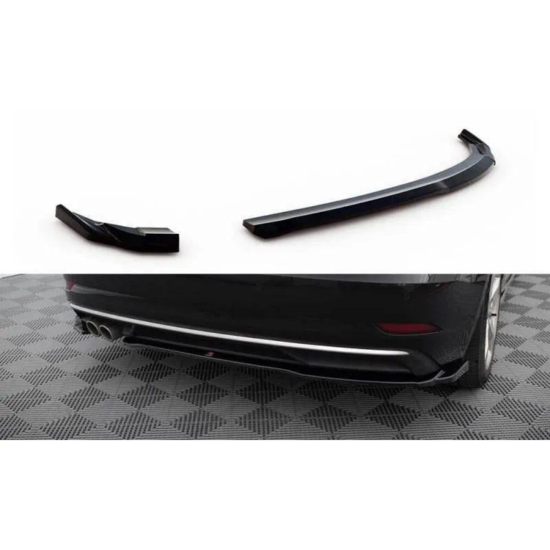 Maxton - Lames De Pare-Chocs Arrière Latérales Audi A3 Sportback 8V Facelift