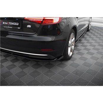 Maxton - Lames De Pare-Chocs Arrière Latérales Audi A3 Sportback 8V Facelift 