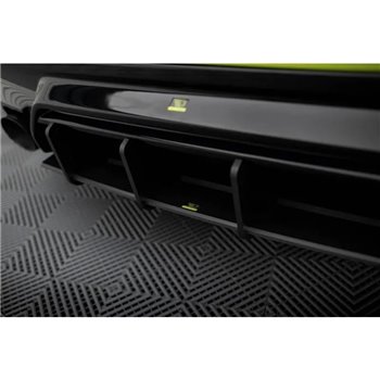 Maxton - Street Pro Central Diffuseur Arriere V.2 BMW 1 F40 M-Pack / M135i Noir