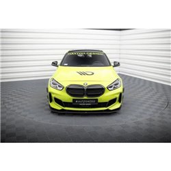 Maxton - Street Pro Lame Du Pare-Chocs Avant BMW 1 M-Pack / M135i / 128ti F40 Noir-Rouge