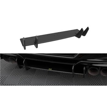 Maxton - Street Pro Central Diffuseur Arriere V.3 BMW 1 F40 M-Pack / M135i Rouge