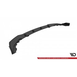 Maxton - Street Pro Lame Du Pare-Chocs Avant BMW 1 M-Pack / M135i / 128ti F40 Noir + Rabats Brillant 