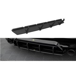 Maxton - Street Pro Central Diffuseur Arriere V.2 BMW 1 F40 M-Pack / M135i Noir-Rouge