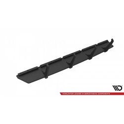 Maxton - Street Pro Central Diffuseur Arriere V.2 BMW 1 F40 M-Pack / M135i Noir-Rouge