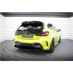 Maxton - Street Pro Central Diffuseur Arriere V.3 BMW 1 F40 M-Pack / M135i Noir