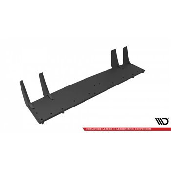 Maxton - Street Pro Central Diffuseur Arriere V.3 BMW 1 F40 M-Pack / M135i Noir