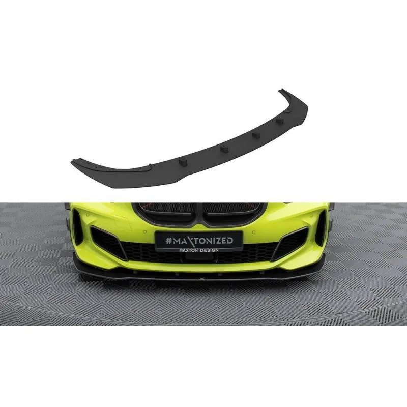 Maxton - Street Pro Lame Du Pare-Chocs Avant BMW 1 M-Pack / M135i / 128ti F40 Noir