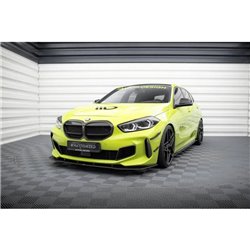 Maxton - Street Pro Lame Du Pare-Chocs Avant BMW 1 M-Pack / M135i / 128ti F40 Noir