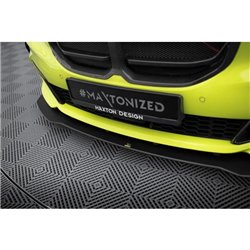 Maxton - Street Pro Lame Du Pare-Chocs Avant BMW 1 M-Pack / M135i / 128ti F40 Noir