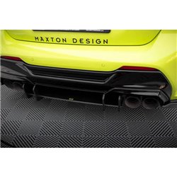 Maxton - Street Pro Central Diffuseur Arriere V.3 BMW 1 F40 M-Pack / M135i Noir-Rouge