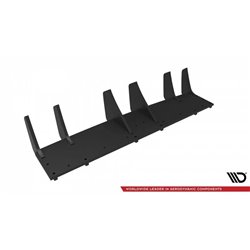 Maxton - Street Pro Central Diffuseur Arriere V.4 BMW 1 F40 M-Pack / M135i Noir-Rouge