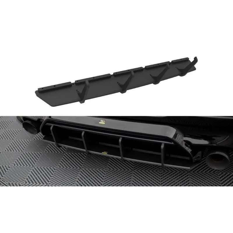 Maxton - Street Pro Central Diffuseur Arriere V.2 BMW 1 F40 M-Pack / M135i Rouge
