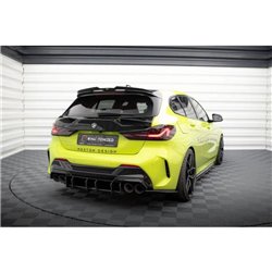Maxton - Street Pro Central Diffuseur Arriere V.4 BMW 1 F40 M-Pack / M135i Noir