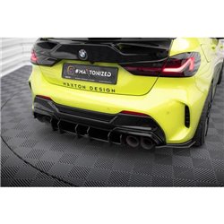 Maxton - Street Pro Central Diffuseur Arriere V.4 BMW 1 F40 M-Pack / M135i Noir
